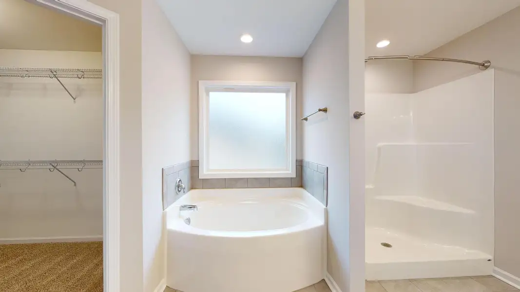 Representative furnished interior of a home built from the Thornwood A by JC Jackson Homes,LLC in Heritage Pointe, Newport (Image 9).