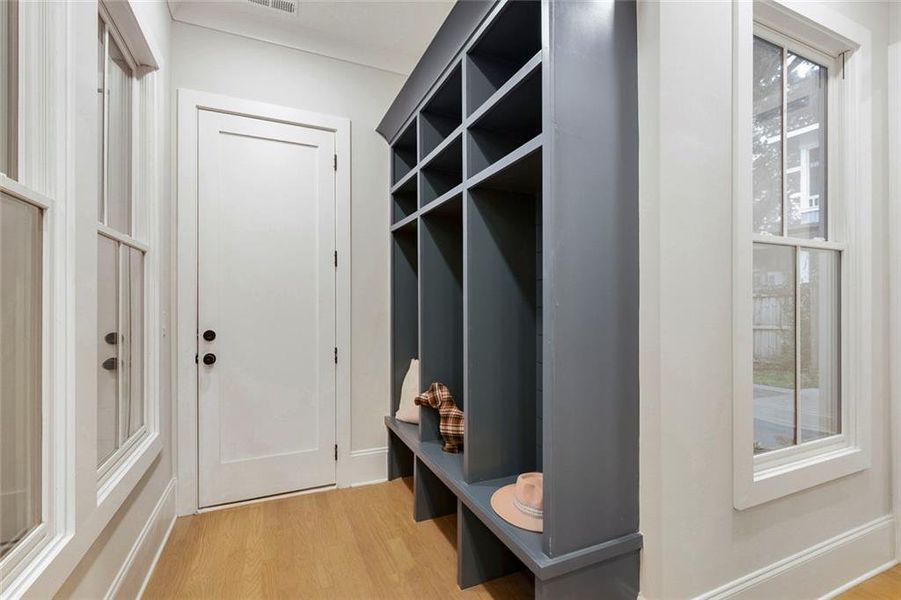 Furnished interior view inside a new home in , Atlanta (Image 26).