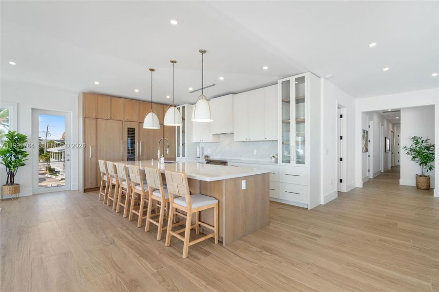 Furnished interior view inside a new home in , Key Largo (Image 49).
