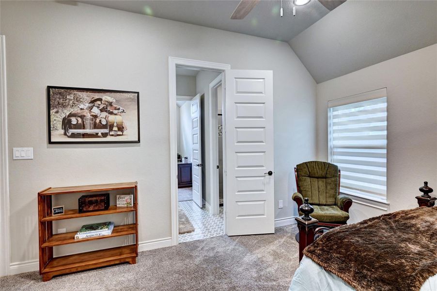 Furnished interior view inside a new home in Artavia 70′, Conroe (Image 30).