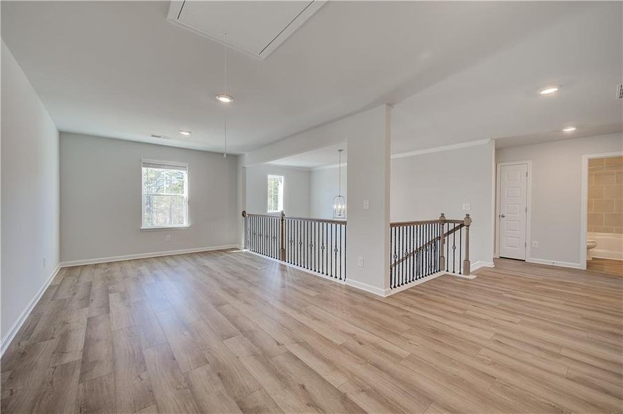 Spacious, unfurnished interior of a new home in Westwind Estates, Hampton (Image 28).
