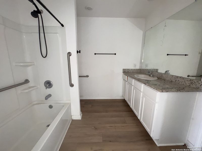 Furnished interior view inside a new home in Luckey Ranch, San Antonio (Image 5). Furnished interior view inside a new home in Luckey Ranch, San Antonio (Image 5).