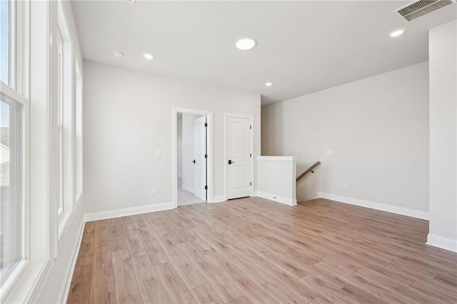 Spacious, unfurnished interior of a new home in Promenade at Sawnee Village, Cumming (Image 42).