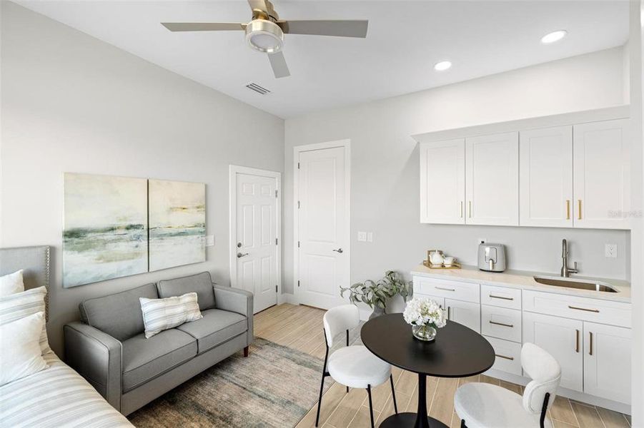 Furnished interior view inside a new home in , Placida (Image 22). Furnished interior view inside a new home in , Placida (Image 22).