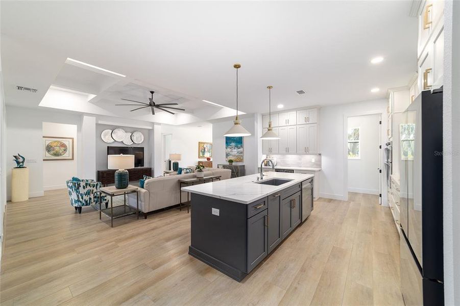 Furnished interior view inside a new home in , Belleview (Image 18).