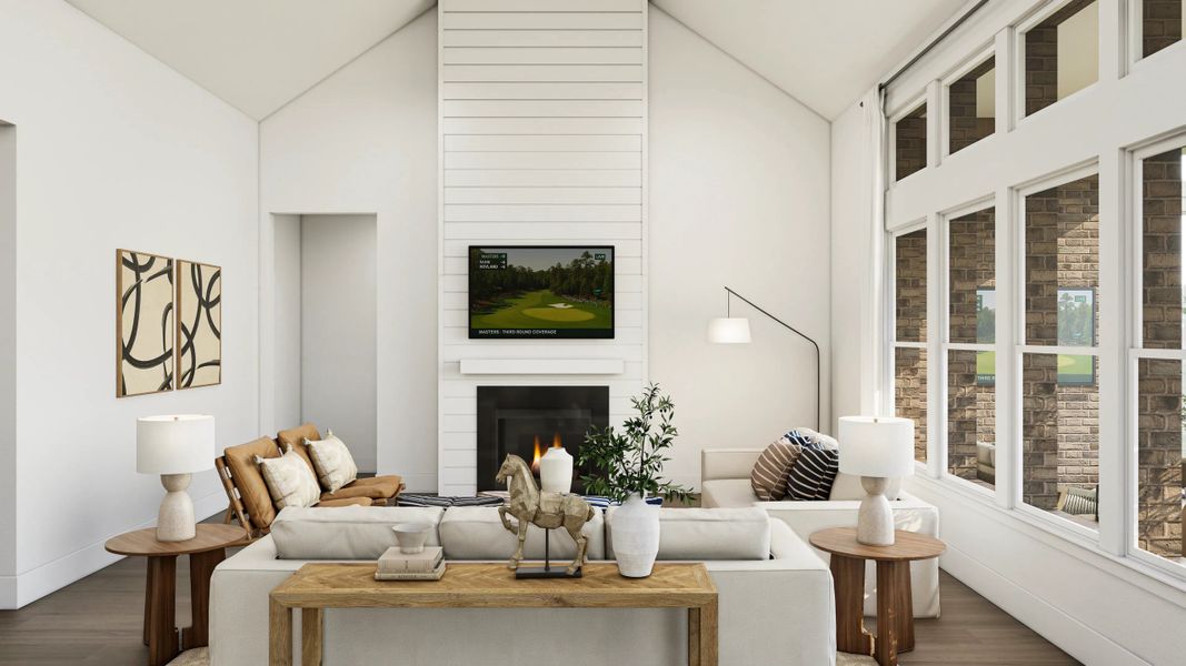 Great Room with Fireplace