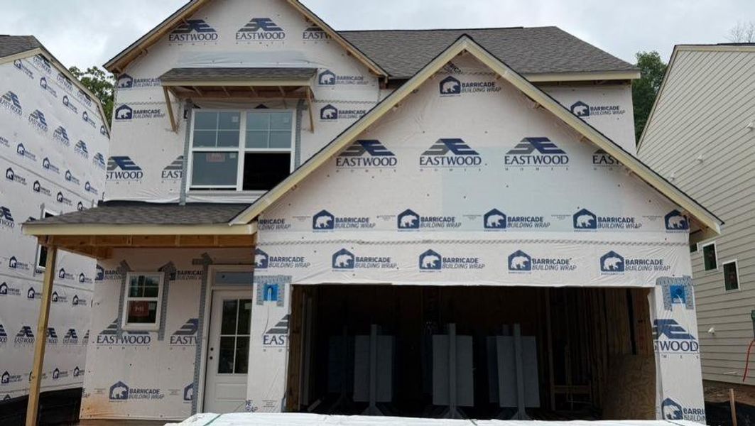 In-progress construction of a new home in Villas at Dawsonville, Dawsonville, GA (Image 28).