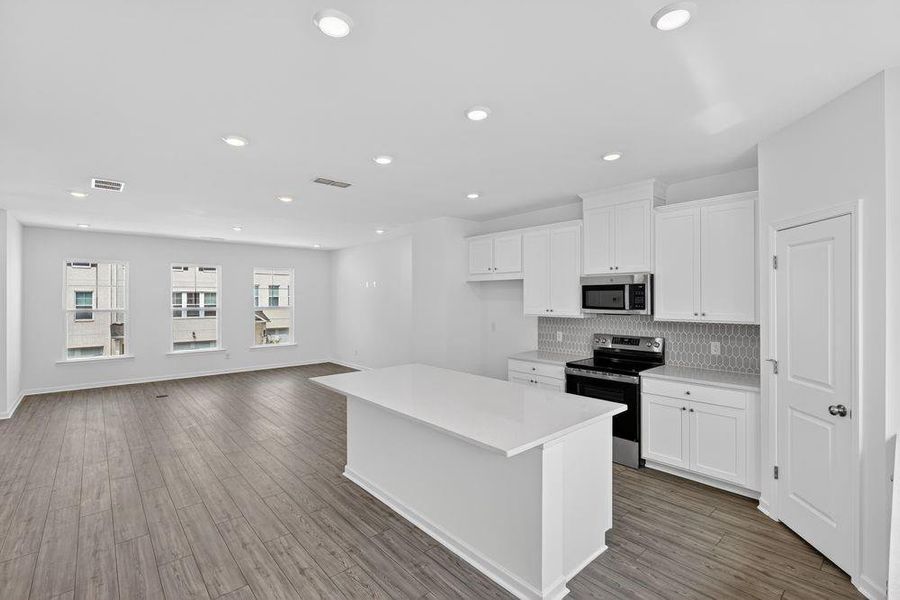 Furnished interior view inside a new home in Somerset at Veterans Memorial, Mableton (Image 12). Furnished interior view inside a new home in Somerset at Veterans Memorial, Mableton (Image 12).