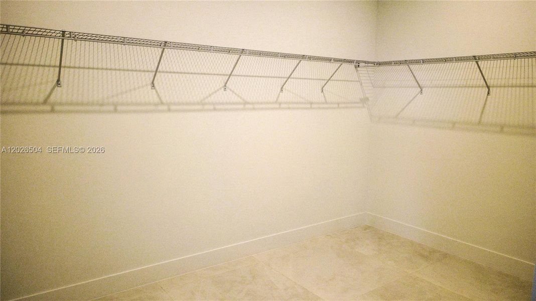 Primary Bedroom Walk-In Closet