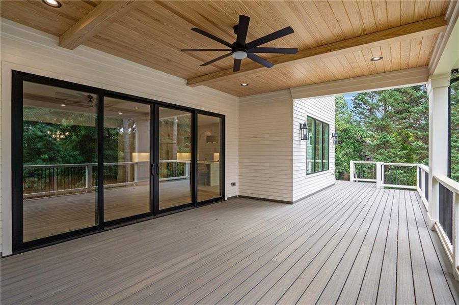 Exterior details and patio area of a home in , Atlanta (Image 4). Exterior details and patio area of a home in , Atlanta (Image 4).