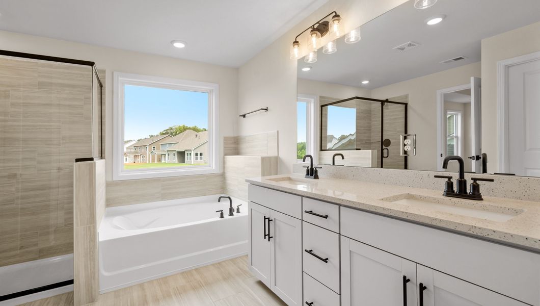 Furnished interior view inside a new home in Williams Ridge, Woodruff (Image 14).