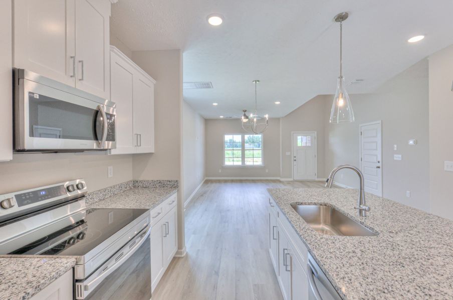 Furnished interior view inside a new home in Legacy Preserve, Tullahoma (Image 7).