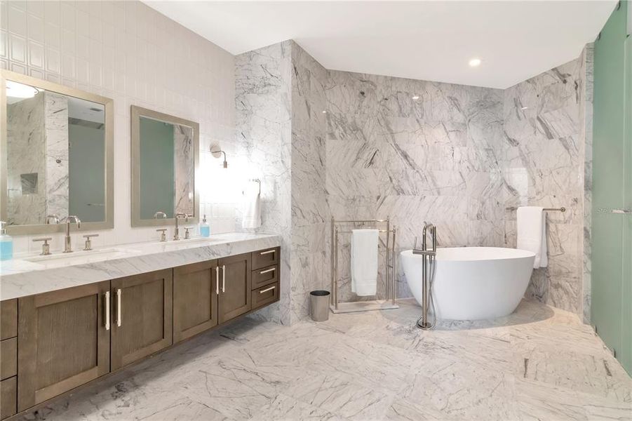 Furnished interior view inside a new home in , Tampa (Image 18).