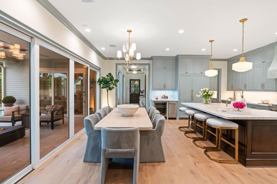 Furnished interior view inside a new home in , Houston (Image 28). Furnished interior view inside a new home in , Houston (Image 28).