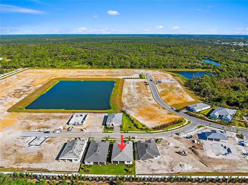 Site preparation for new homesites in Shores at Stillwater, Englewood (Image 23).