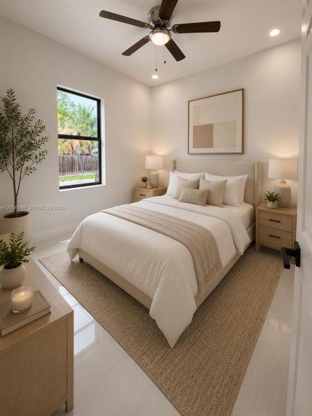 Furnished interior view inside a new home in , Fort Lauderdale (Image 5). Furnished interior view inside a new home in , Fort Lauderdale (Image 5).