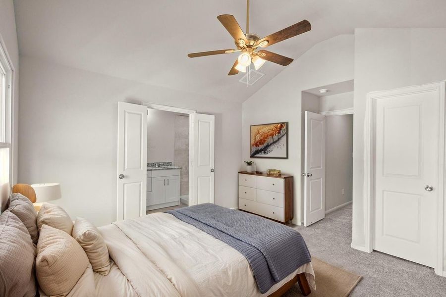 Furnished interior view inside a new home in , Houston (Image 2). Furnished interior view inside a new home in , Houston (Image 2).