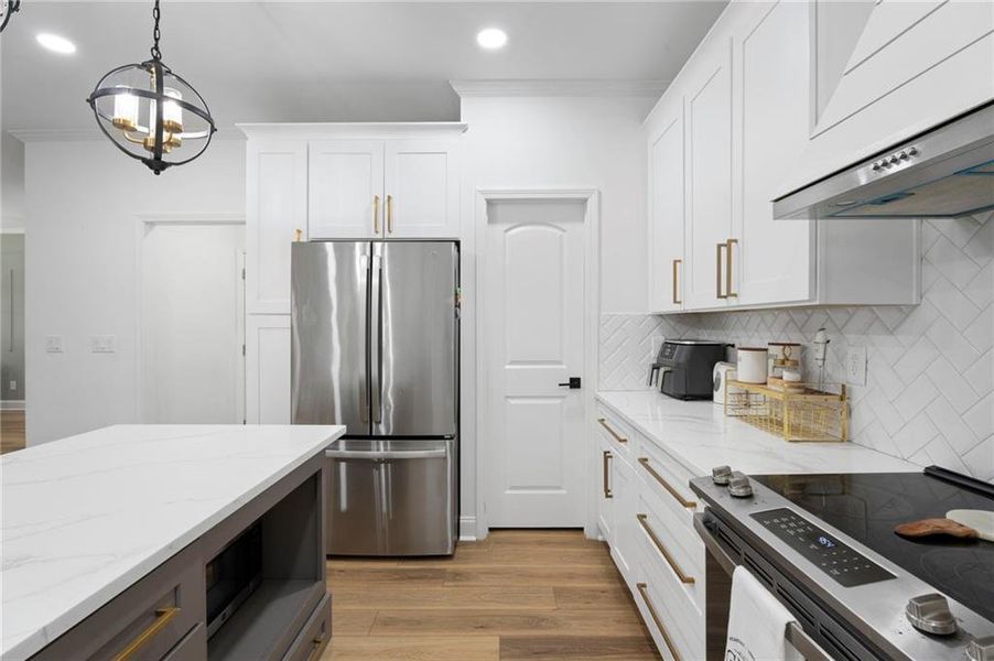 Furnished interior view inside a new home in , Snellville (Image 36).