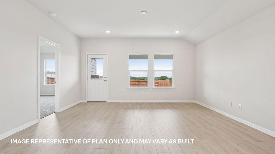 Spacious, unfurnished interior of a new home in Thunder Rock, Marble Falls (Image 16). Spacious, unfurnished interior of a new home in Thunder Rock, Marble Falls (Image 16).