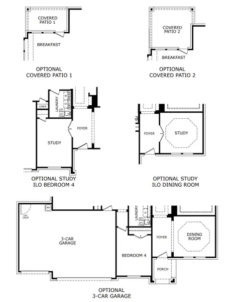 2D floor plan layout for the Concept 2622 by Risewell Homes in Silo Mills, Joshua, TX (Image 4). 2D floor plan layout for the Concept 2622 by Risewell Homes in Silo Mills, Joshua, TX (Image 4).