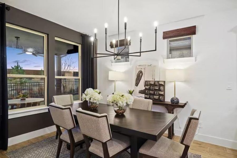 MODEL HOME images may NOT be consistent with the finished product.