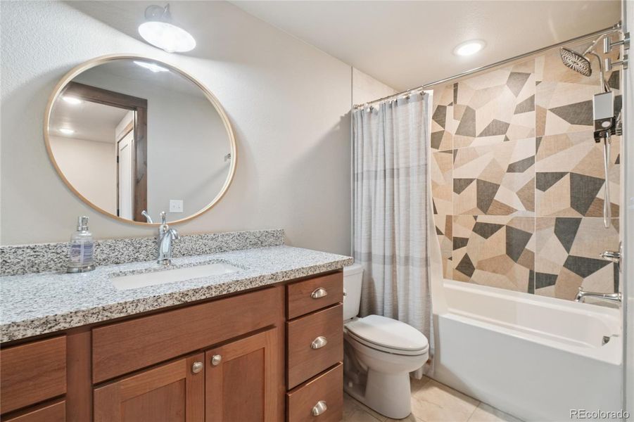 Furnished interior view inside a new home in , Estes Park (Image 29).