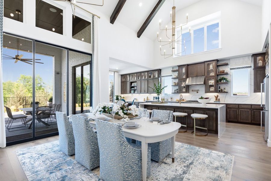 Representative Dining Room - some options shown