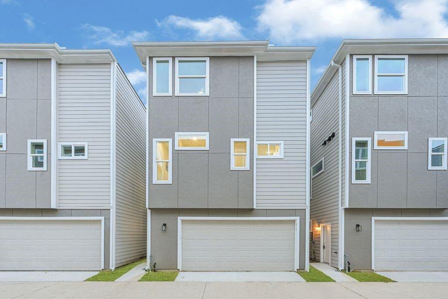 Front exterior of a new home in , Houston, TX, highlighting curb appeal (Image 2). Front exterior of a new home in , Houston, TX, highlighting curb appeal (Image 2).