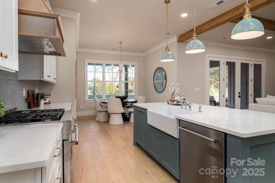 Furnished interior view inside a new home in , Belmont (Image 10).
