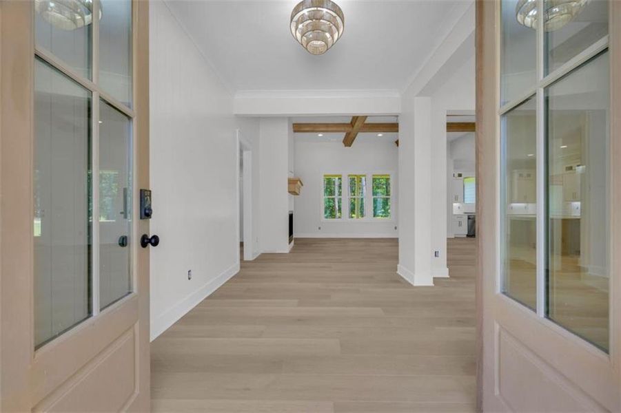 Spacious, unfurnished interior of a new home in , Monroe (Image 19). Spacious, unfurnished interior of a new home in , Monroe (Image 19).