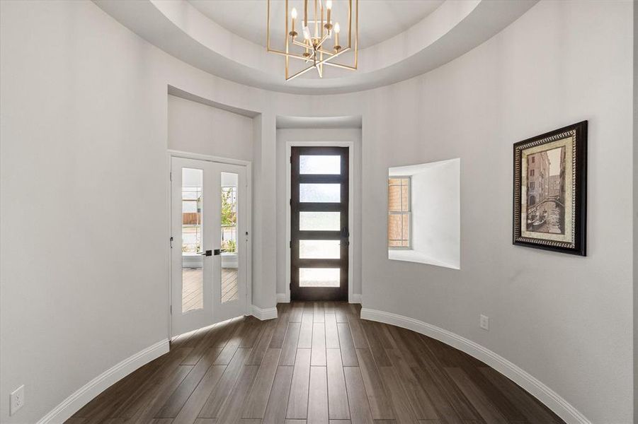 Spacious, unfurnished interior of a new home in Wind Ridge, Midlothian (Image 31). Spacious, unfurnished interior of a new home in Wind Ridge, Midlothian (Image 31).