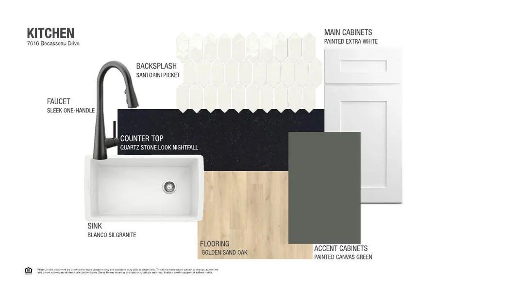 Elliot A selection sheet