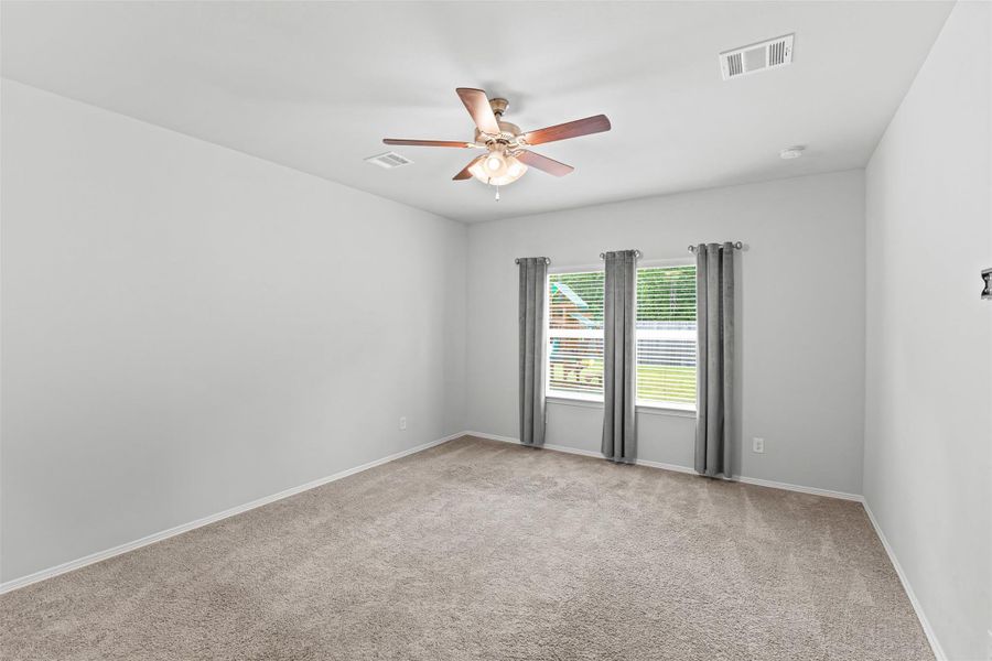 Spacious, unfurnished interior of a new home in Liberty Collection at Fairway Farms, Tomball (Image 13).