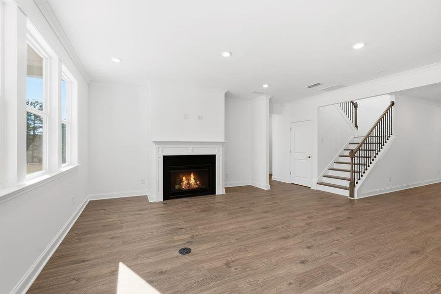 Spacious, unfurnished interior of a new home in Reserve at Hickory Walk, Kennesaw (Image 42).