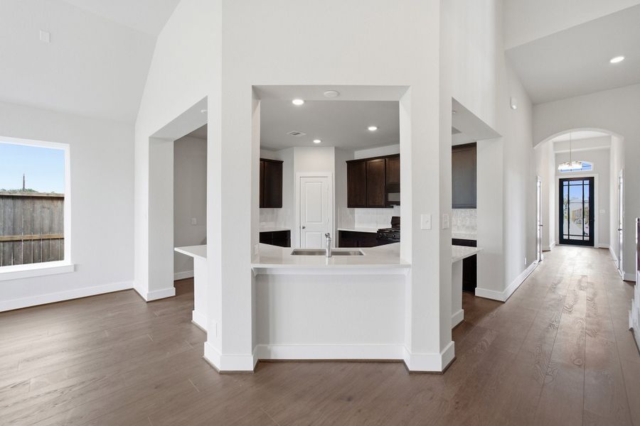 Furnished interior view inside a new home in Ashland, Angleton (Image 6).