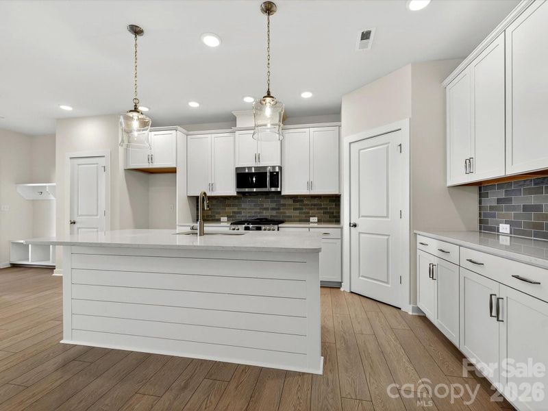 Furnished interior view inside a new home in North Creek Village - Townhomes, Huntersville (Image 8).