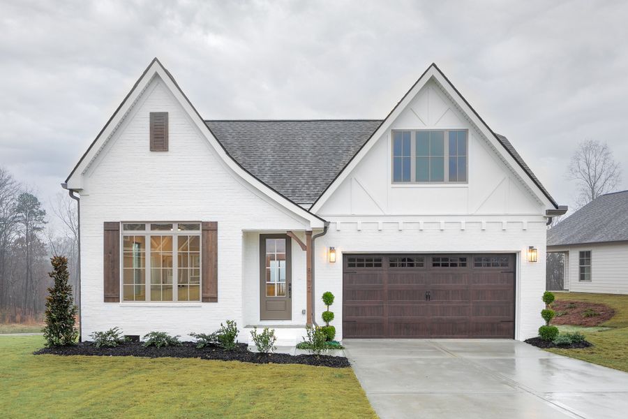 Representative exterior photo of a completed home built from the The Oxford by Greentech Homes LLC in The Thicket at Sedman Hills, Hixson, TN (Image 22).