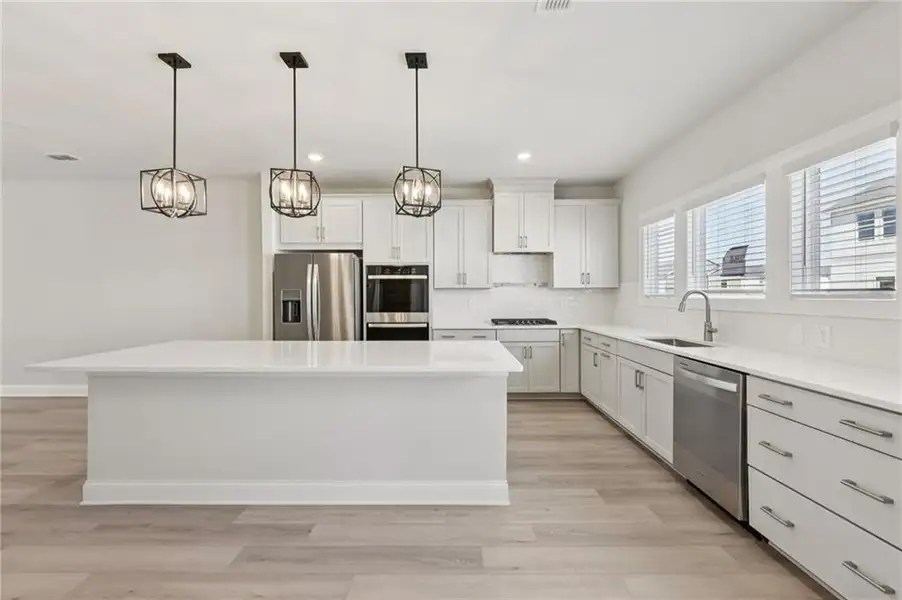 Furnished interior view inside a new home in , Lawrenceville (Image 11).