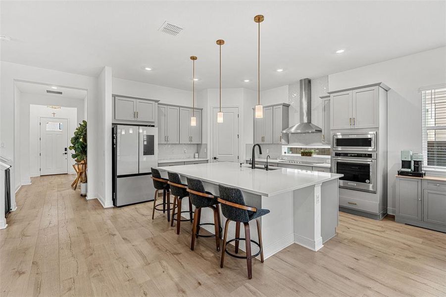 Furnished interior view inside a new home in Weslyn Park at Sunbridge, St. Cloud (Image 9).