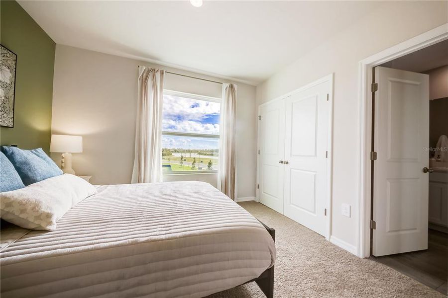 Furnished interior view inside a new home in The Gardens at Bay Street, Sarasota (Image 7).