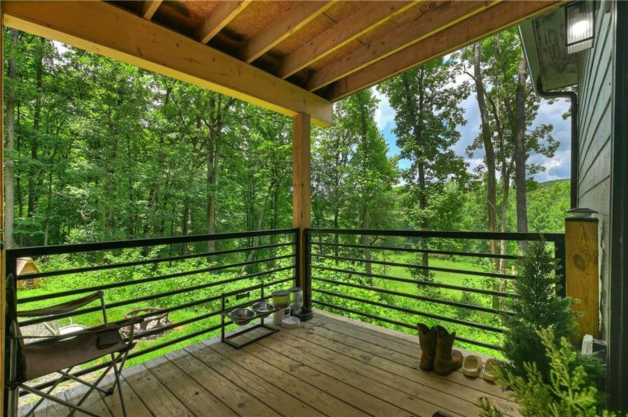 Exterior details and patio area of a home in , Ellijay (Image 30). Exterior details and patio area of a home in , Ellijay (Image 30).