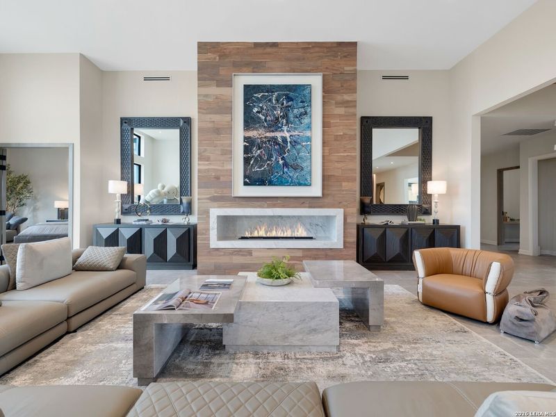 Furnished interior view inside a new home in , San Antonio (Image 46). Furnished interior view inside a new home in , San Antonio (Image 46).