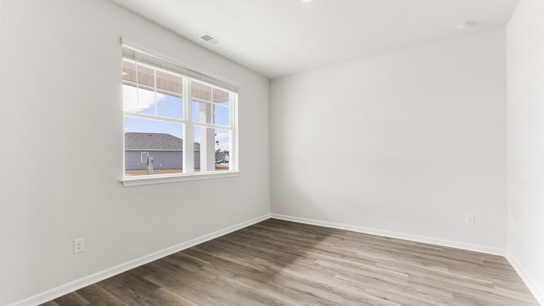 Representative unfurnished interior of a home built from the HAYDEN by D.R. Horton in Sidbury Station, Castle Hayne (Image 17).