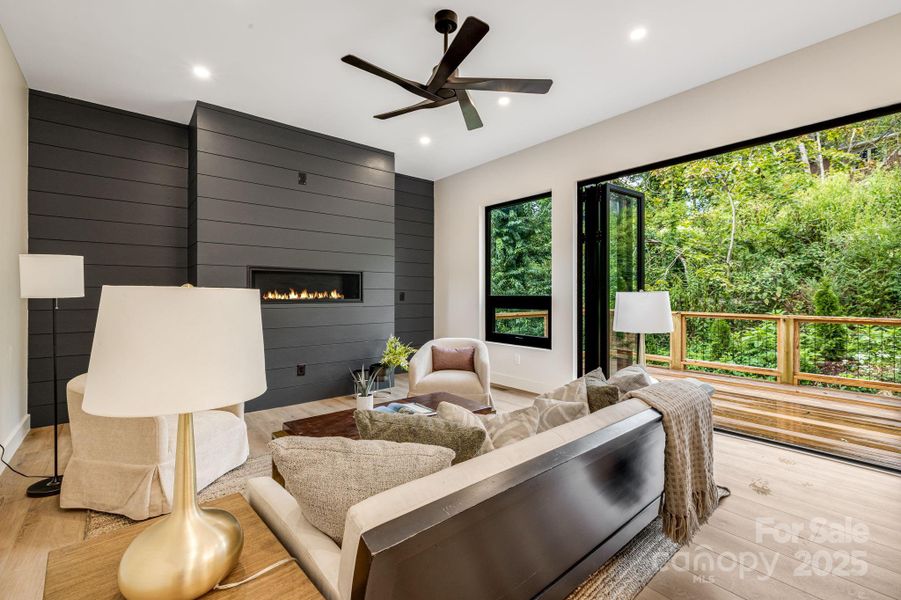 Furnished interior view inside a new home in , Asheville (Image 14). Furnished interior view inside a new home in , Asheville (Image 14).