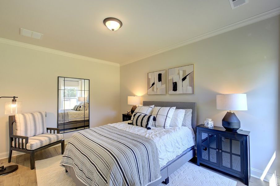 Furnished interior view inside a new home in Arbor Woods, Easley (Image 12).