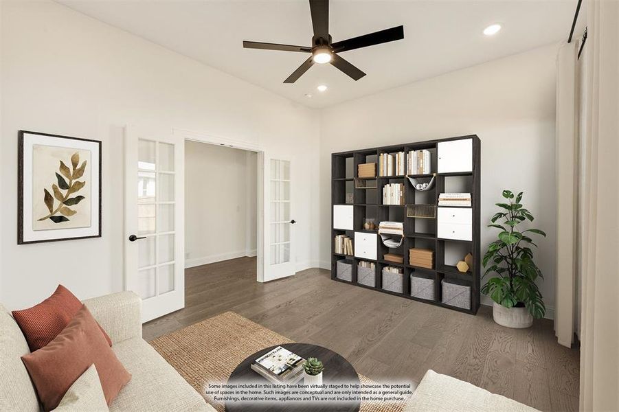Furnished interior view inside a new home in Rockwood 90, Mansfield (Image 9). Furnished interior view inside a new home in Rockwood 90, Mansfield (Image 9).