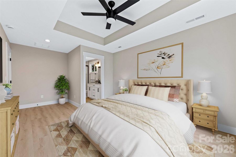 Furnished interior view inside a new home in , Canton (Image 14).