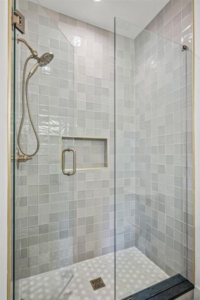 Close-up of interior finishes inside a home in , Atlanta (Image 21).