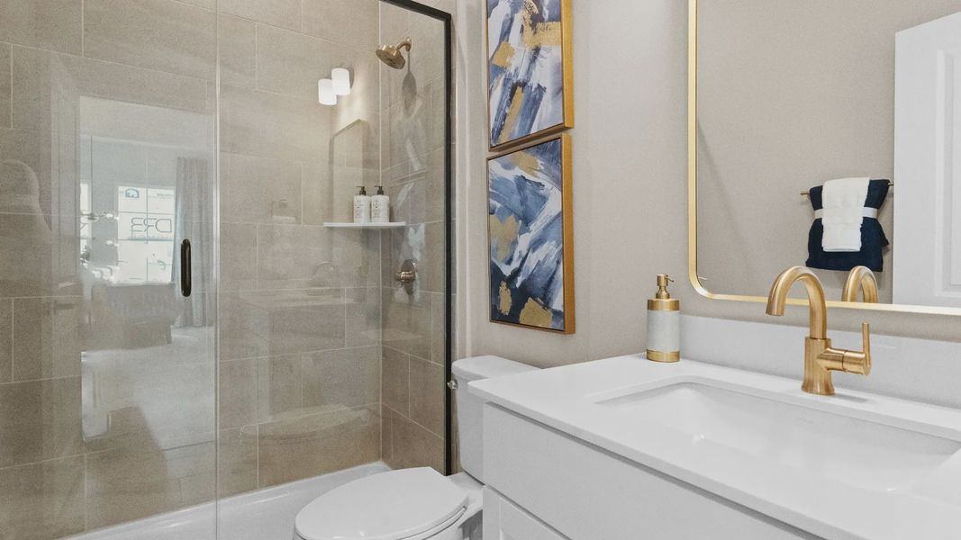 The Brockton Plan by DRB homes in Pineville, NC - Bathroom The Brockton Plan by DRB homes in Pineville, NC - Bathroom