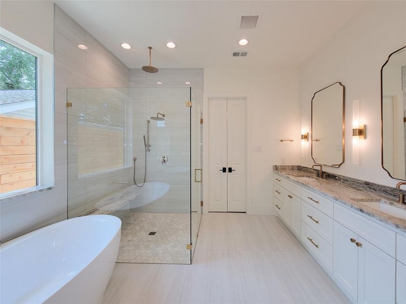 Furnished interior view inside a new home in , Houston (Image 18). Furnished interior view inside a new home in , Houston (Image 18).